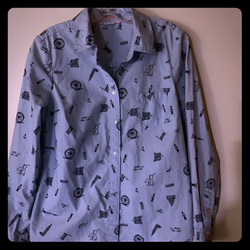 Boden Button-up Blouse